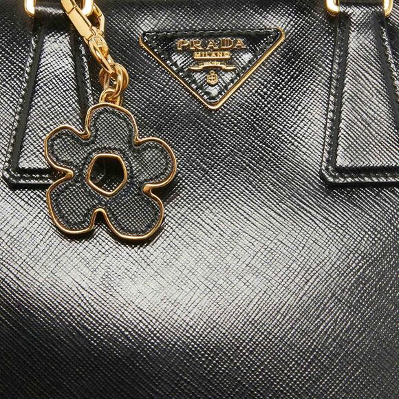 Prada Black Saffiano Leather Small #129540P92B - Picture 9 of 10